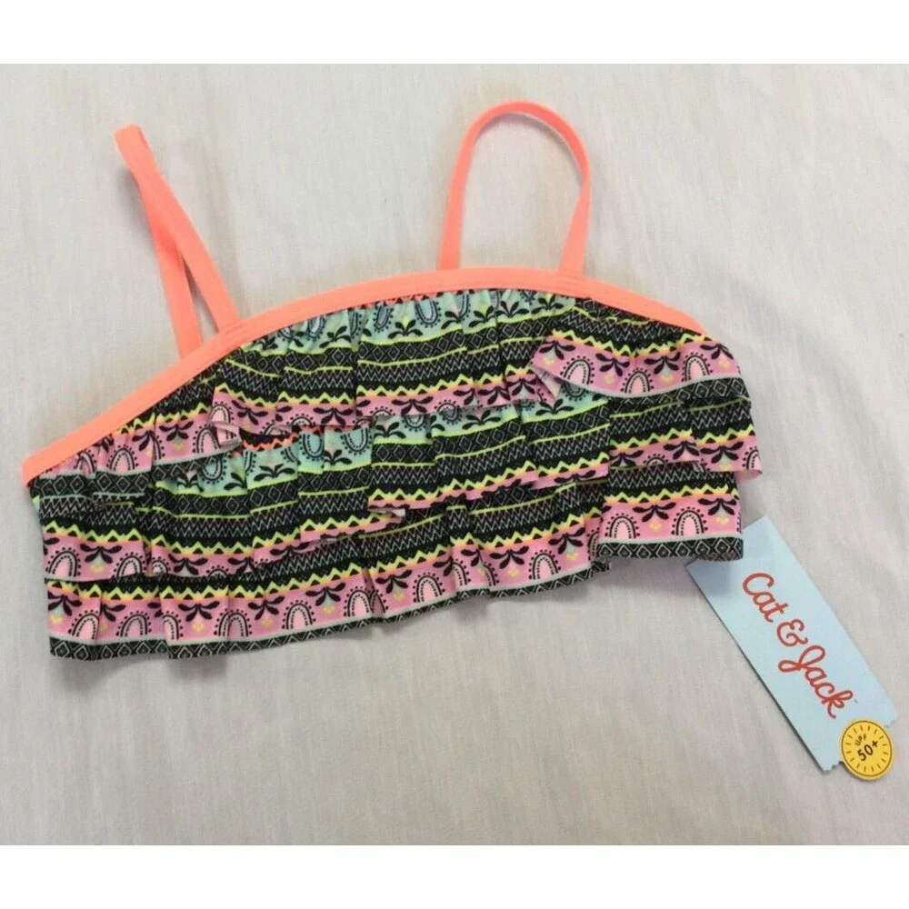 NWT CAT JACK GIRLS SWIM TOP SIZE 5T